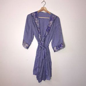 100% silk robe